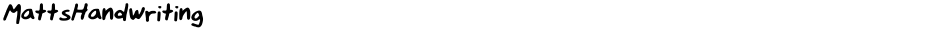 MattsHandwritingDemo