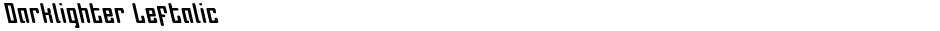 Darklighter LeftalicDemo