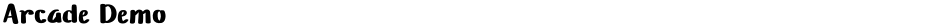 Arcade DemoDemo