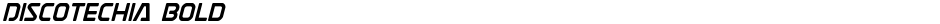 Discotechia BoldDemo