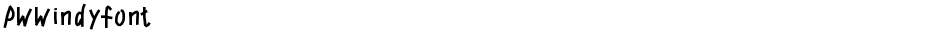 PWWindyfontDemo
