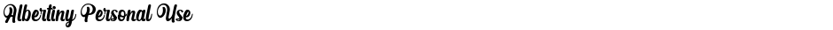 Albertiny Personal UseDemo