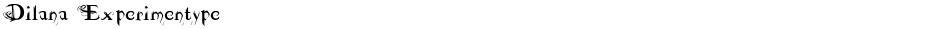 Dilana ExperimentypeDemo