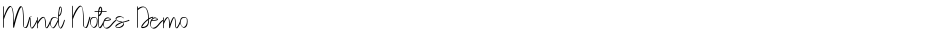 Mind Notes DemoDemo