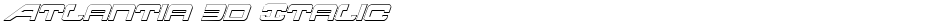 Atlantia 3D ItalicDemo