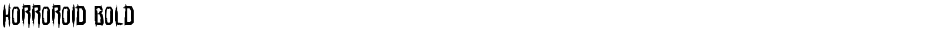 Horroroid BoldDemo