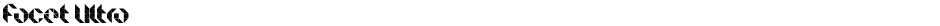 Facet UltraDemo