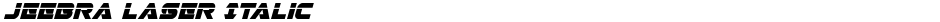 Jeebra Laser ItalicDemo