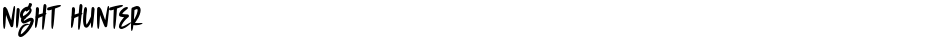 NIGHT HUNTERDemo