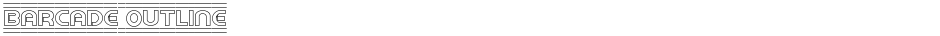 Barcade OutlineDemo