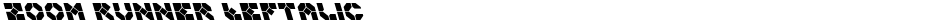 Zoom Runner LeftalicDemo
