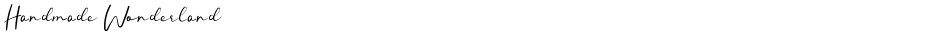 Handmade WonderlandDemo