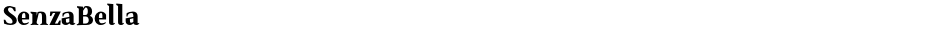 SenzaBellaDemo