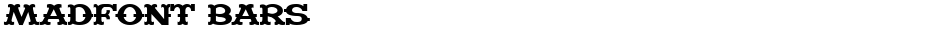 Madfont BarsDemo