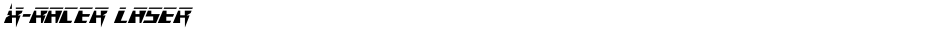 X-Racer LaserDemo
