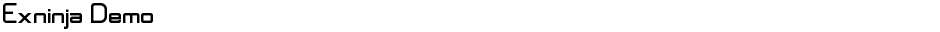 Exninja DemoDemo
