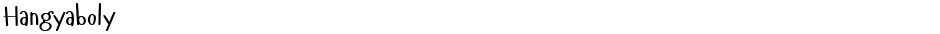 HangyabolyDemo