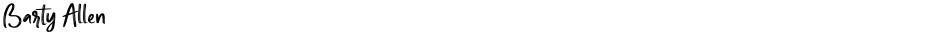 Barty AllenDemo