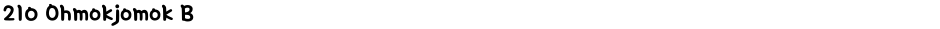 210 Ohmokjomok BDemo