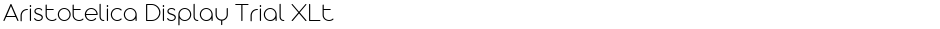 Aristotelica Display Trial XLtDemo
