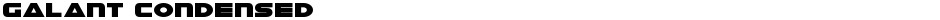 Galant CondensedDemo