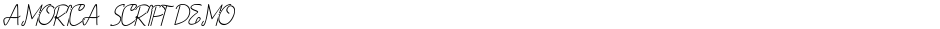 AMORICA SCRIPT DEMODemo
