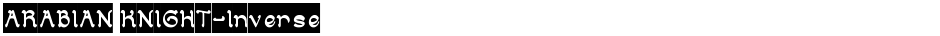 ARABIAN KNIGHT-InverseDemo