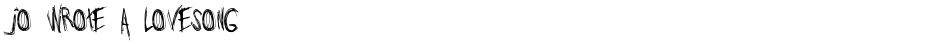Jo_wrote_a_lovesongDemo