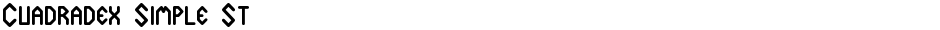 Cuadradex Simple StDemo