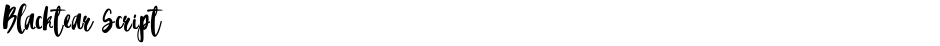 Blacktear Script Demo
