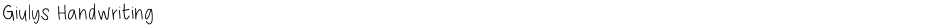 Giulys HandwritingDemo