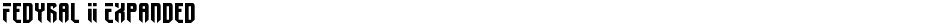 Fedyral II ExpandedDemo