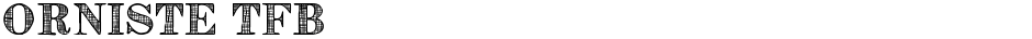 Orniste tfbDemo