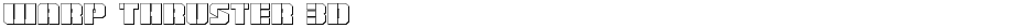 Warp Thruster 3DDemo