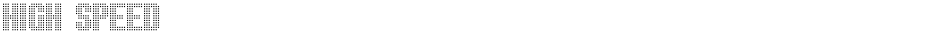 High speedDemo