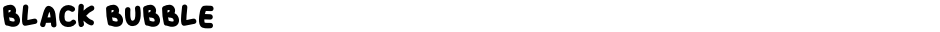 BLACK BUBBLEDemo