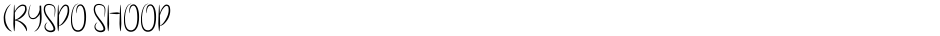 Cryspo ShoopDemo