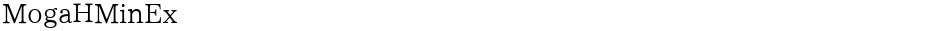 MogaHMinExDemo