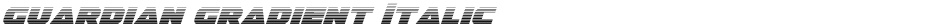 Guardian Gradient ItalicDemo
