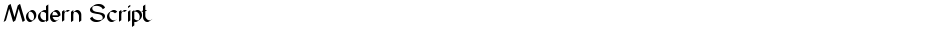 Modern ScriptDemo