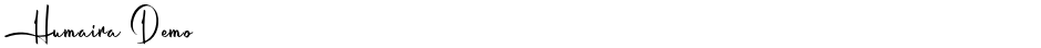 Humaira DemoDemo