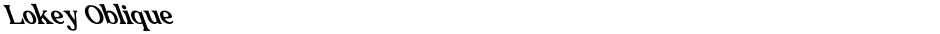 Lokey ObliqueDemo