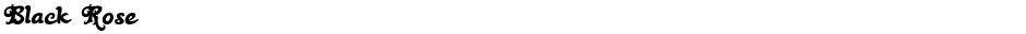 Black RoseDemo