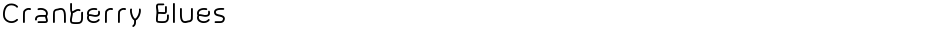Cranberry BluesDemo