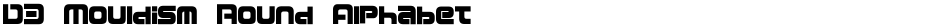 D3 Mouldism Round AlphabetDemo