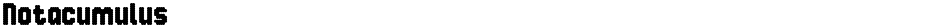 NotacumulusDemo