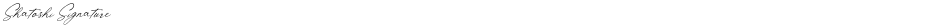 Shatoshi SignatureDemo