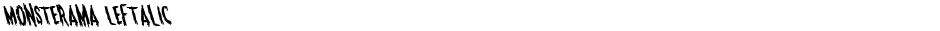 Monsterama LeftalicDemo