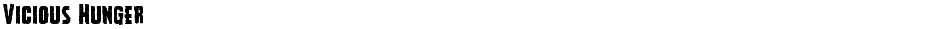 Vicious HungerDemo