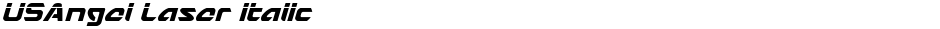 USAngel Laser ItalicDemo